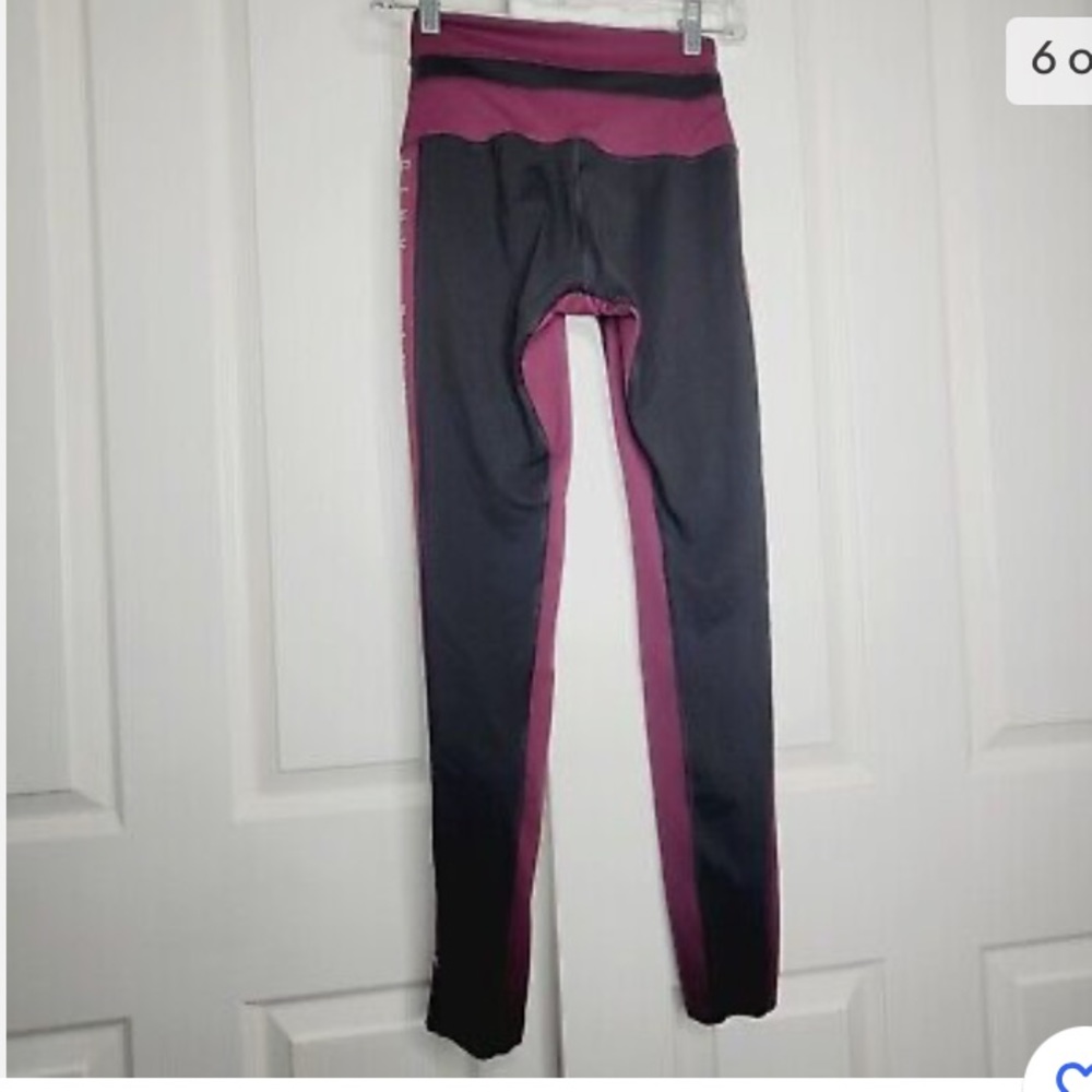 Pink Victorias Secret Ultimate Leggings High Waisted Logo Active Yoga